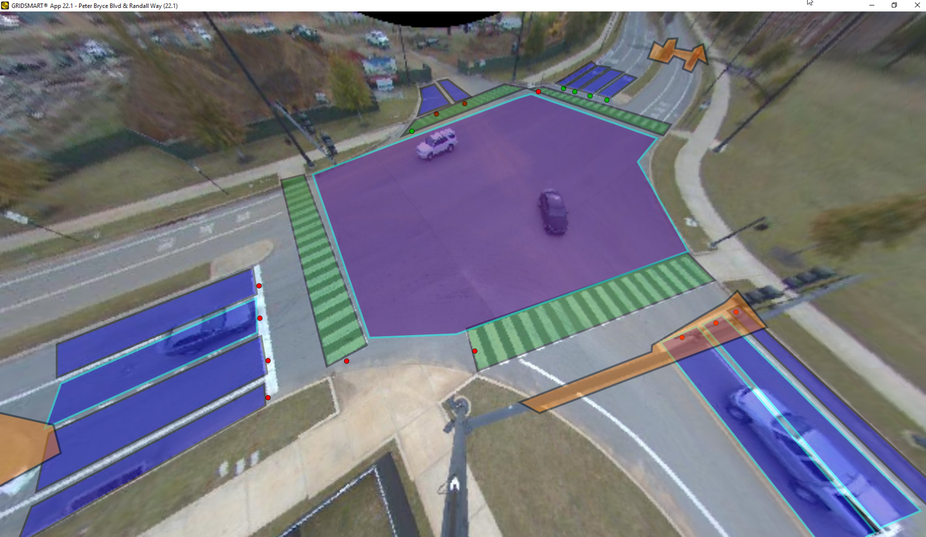 GRIDSMART GS3 Vehicle Detection System Installed at On-Campus ...